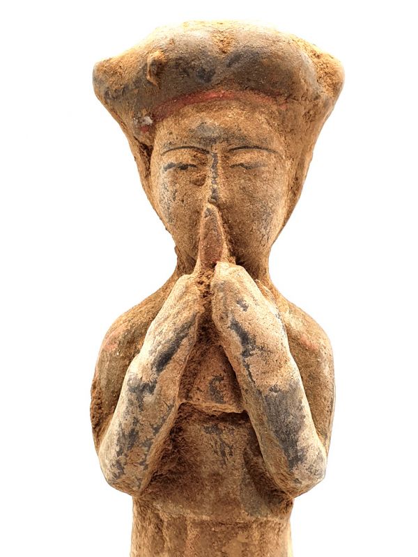 Estatua China de terracotta Flauta travesera 2
