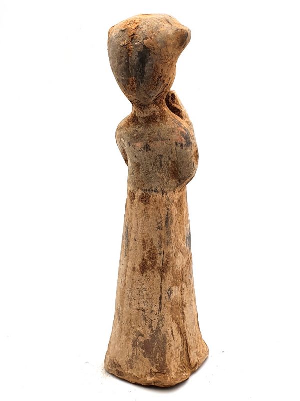 Estatua China de terracotta Flauta travesera 3