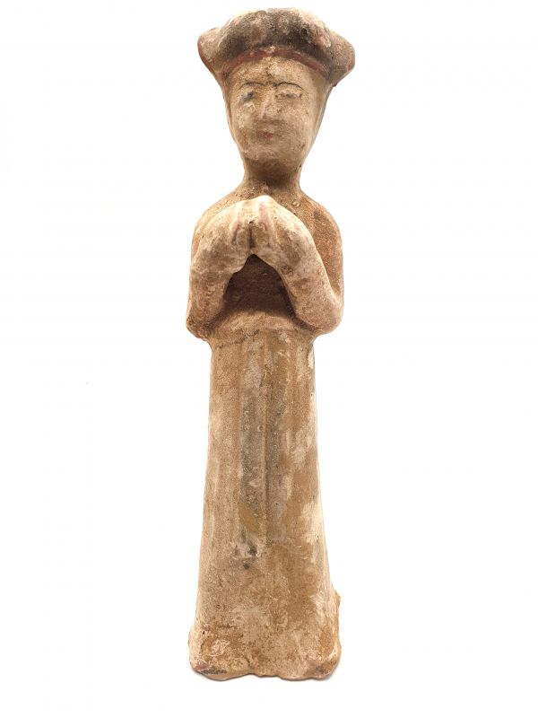 Estatua China de terracotta Platillos 1