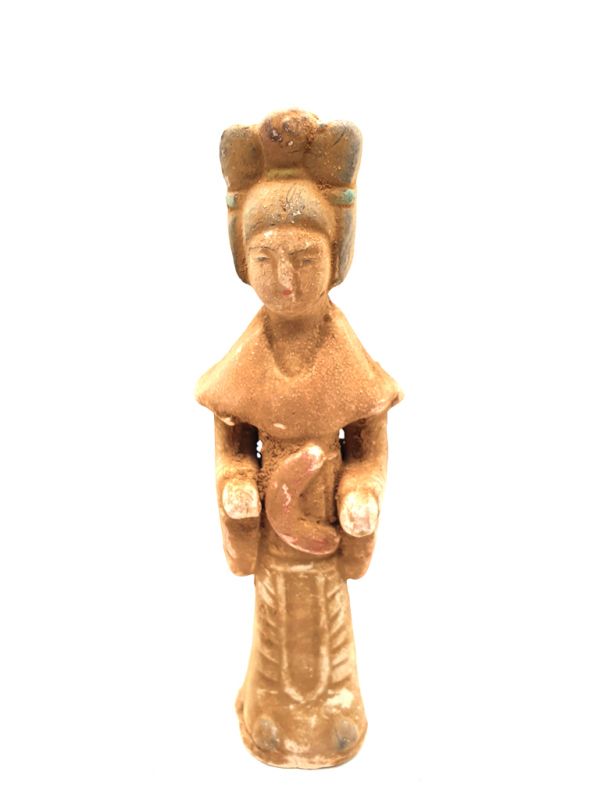 Estatua china - Terracota - Dama de la corte Tang 1