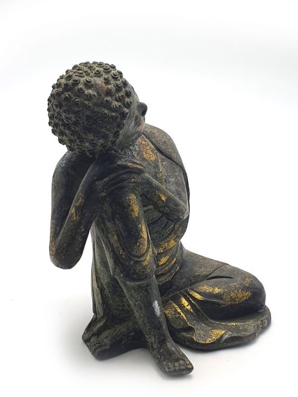 Estatua de bronce Buda Pensador 4