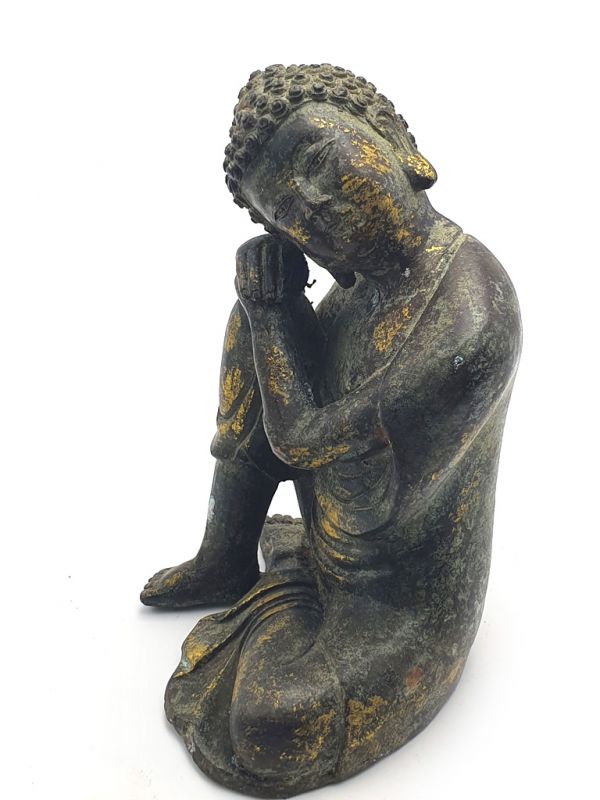 Estatua de bronce Buda Pensador 5