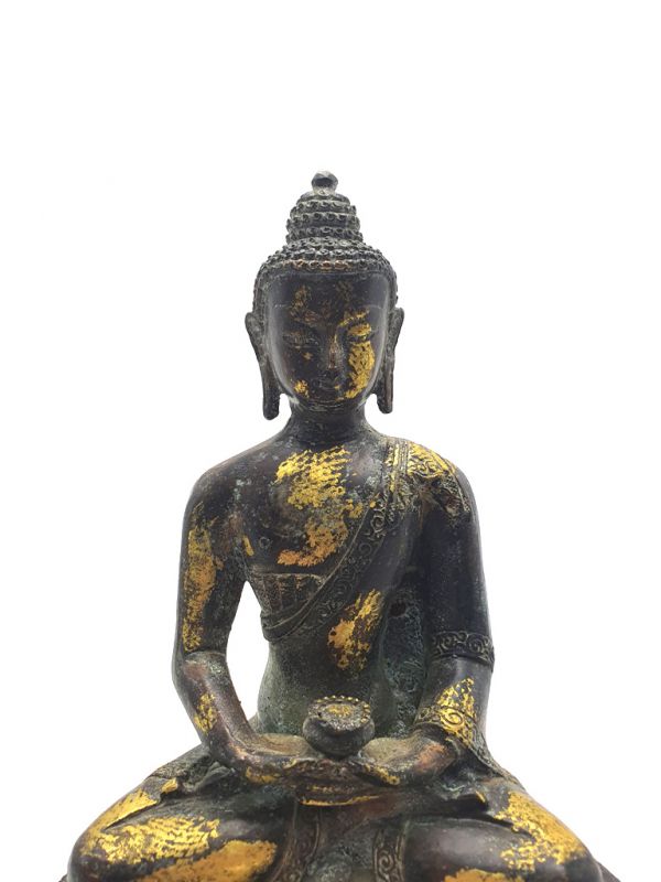 Estatua de bronce La meditación de Buda 2