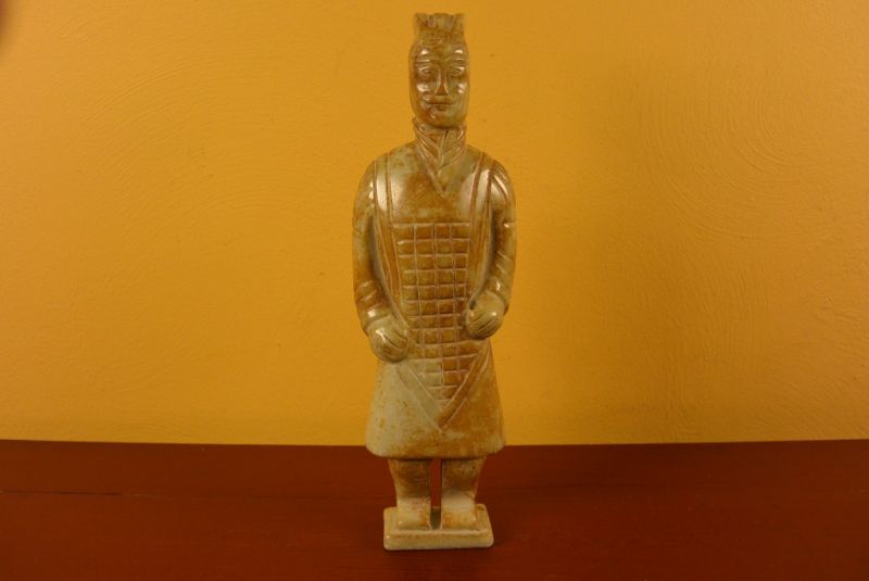 Estatua de jade Guerreros de Xian 1
