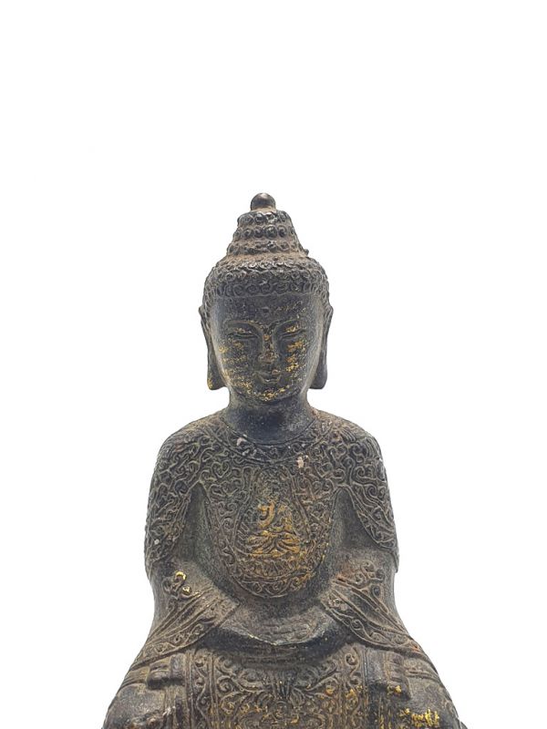 Estatua de Latón Buda chino 2