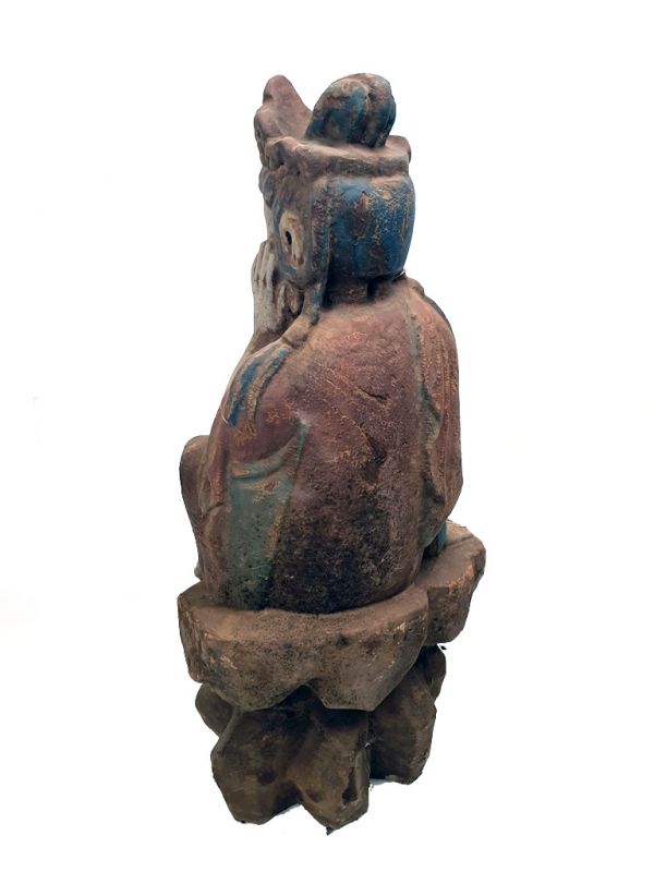 Haga clic en la imagen para ampliar Estatua de madera de China 4