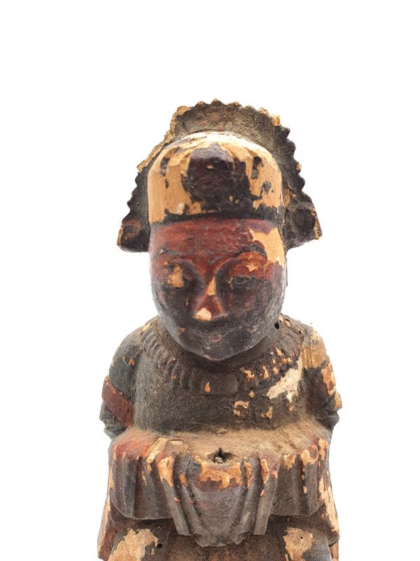 Estatua votiva china antigua - Dinastía de Qing - Dama 2