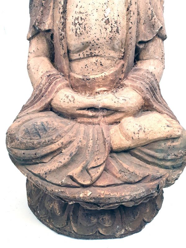 Estatuas Chinas de Madera Guanyin Bodhisattva 3