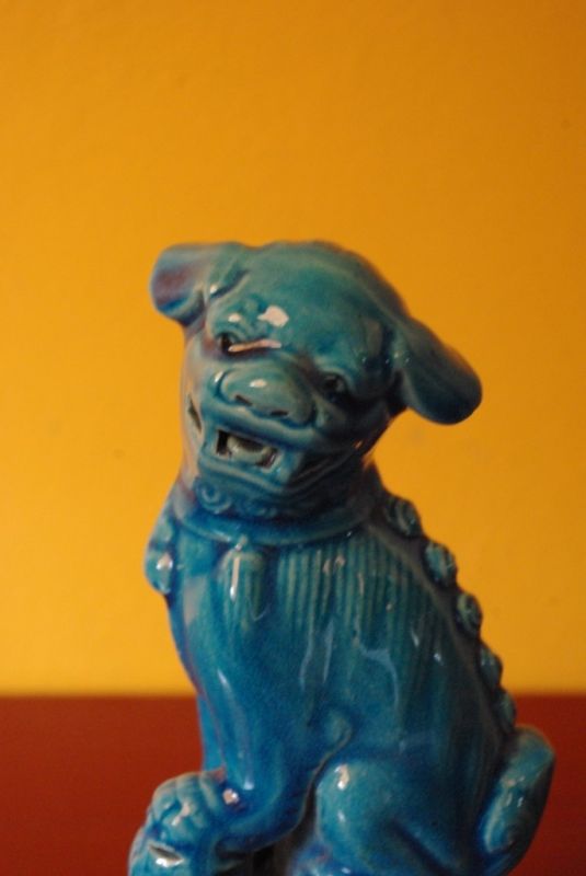 Leones de Fu de porcelana 2