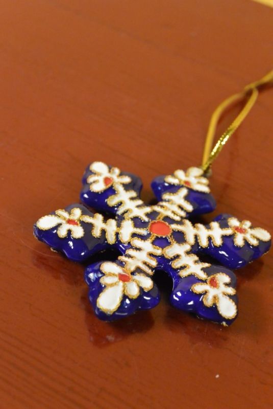 Estrella Cloisonné Azul 5