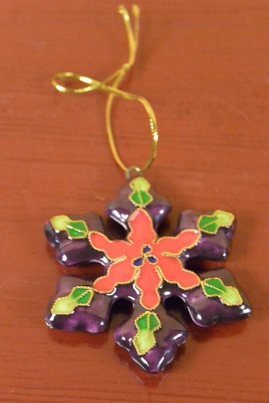 Estrella Cloisonné Púrpura 4
