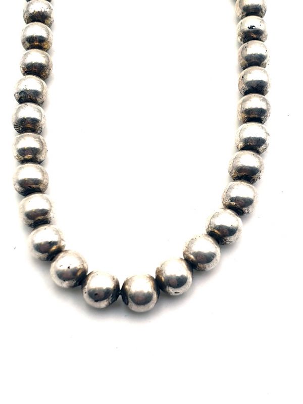 Ethnic Bead Necklace Long and Thin 2