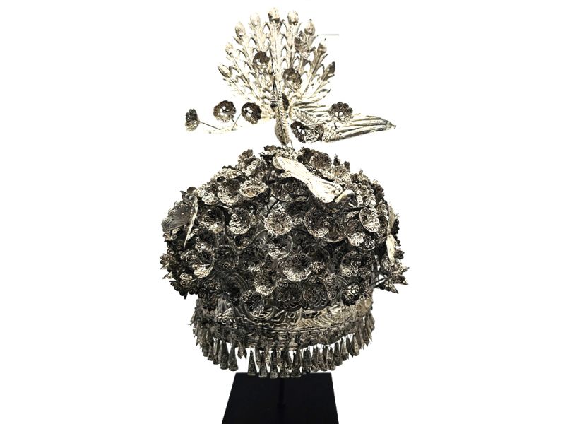 Ethnic Miao ceremonial headdress 3