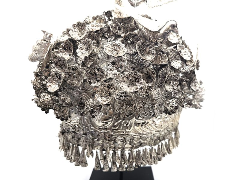 Ethnic Miao ceremonial headdress 4