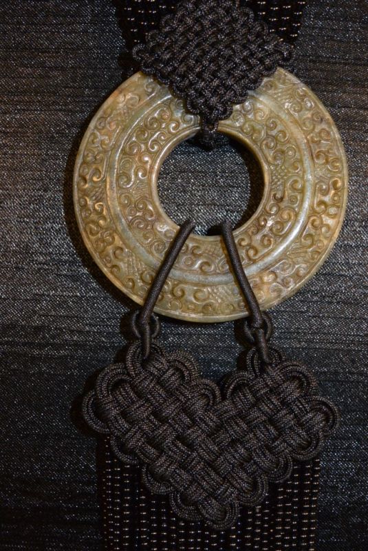 Ethnic Schmuckkreationen Alte Jade und Onyx 5