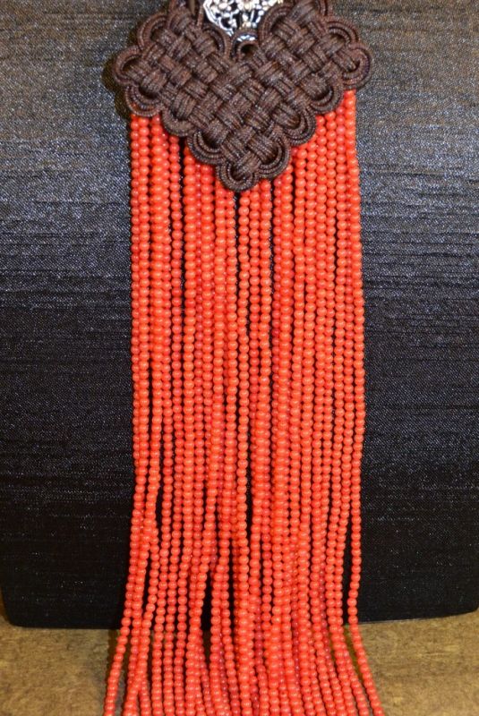 Ethnic Schmuckkreationen Alte Jade und Rote Koralle 3