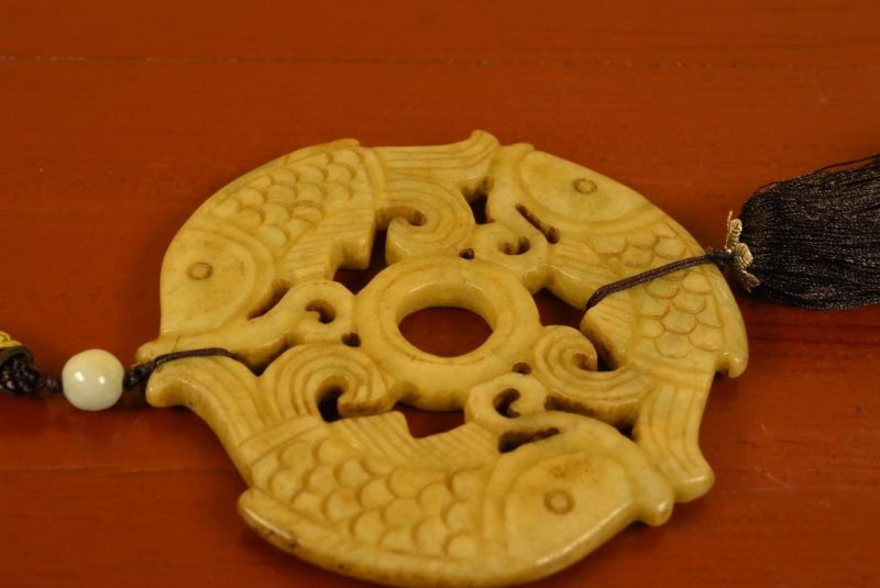 Feng Shui Chic -Borla Jade - Tres peces 4