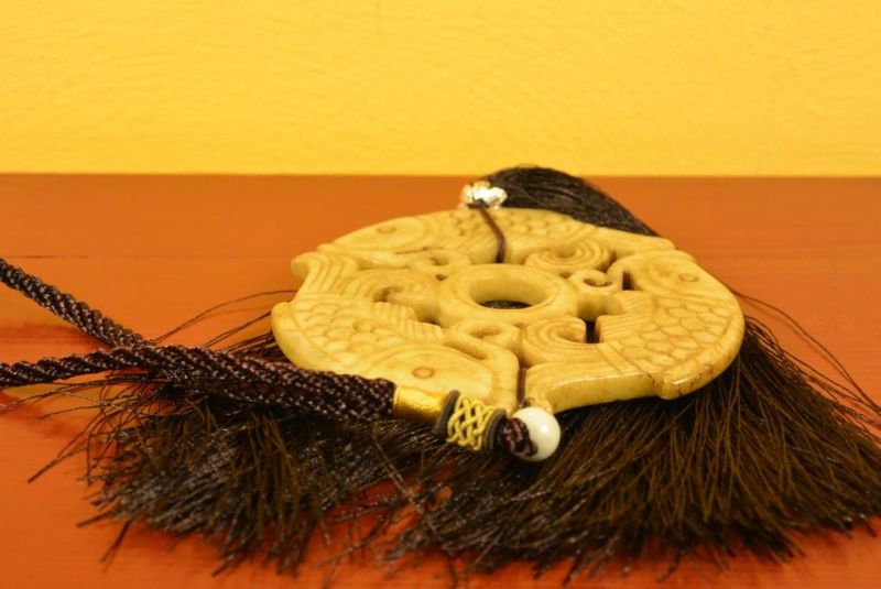 Feng Shui Chic -Borla Jade - Tres peces 5