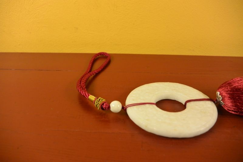 Feng Shui Chic Jade Bi graviert 2
