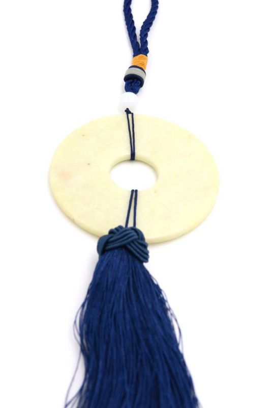 Feng Shui Chic Jade Blau / Weiß 2