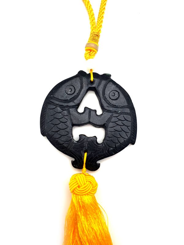 Feng Shui Chic Jade Schwarz und Gold 2