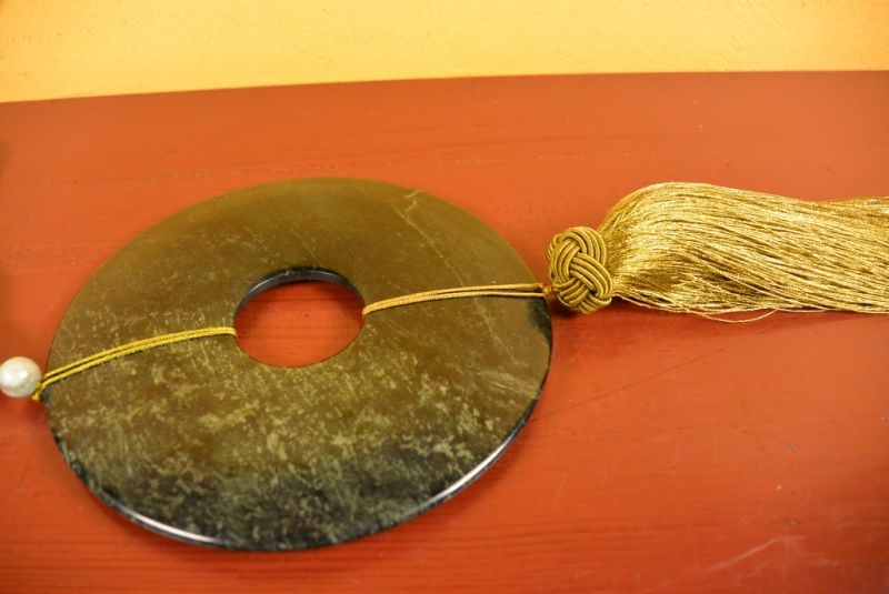 Feng Shui Chic Jade Schwarz und Gold 2