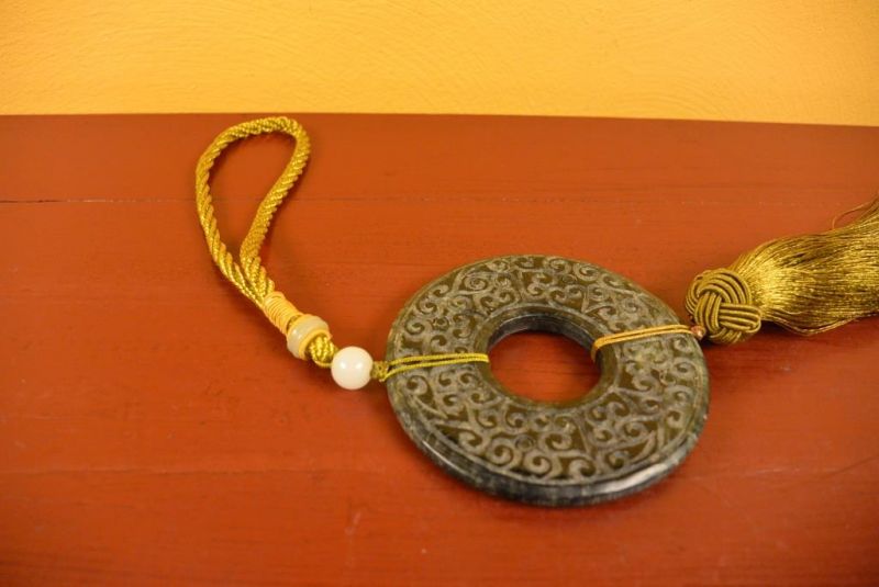 Feng Shui Chic Jade Schwarz und Gold 2