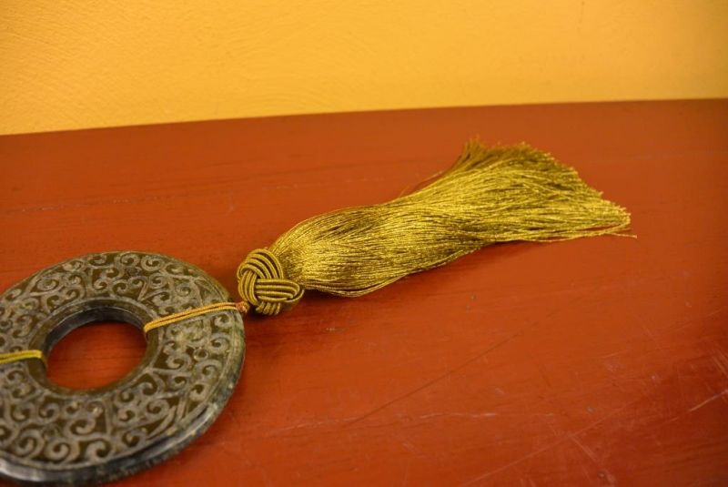 Feng Shui Chic Jade Schwarz und Gold 3