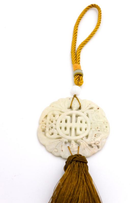 Feng Shui Chic Jade Weiß und Gold 2