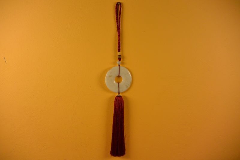 Feng Shui Chic Jade Weiß und Rot Bi 5