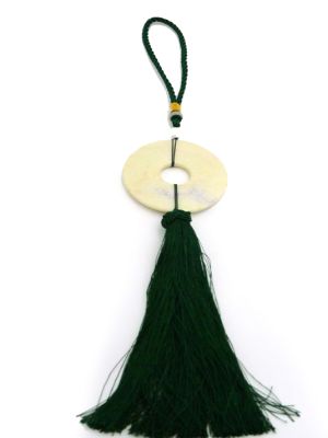 Feng Shui Chic Pompon en Jade 