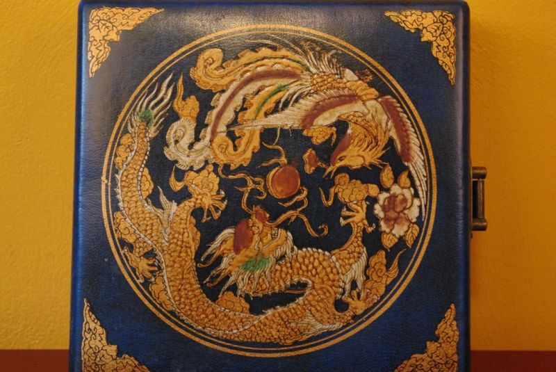 Feng Shui Kompass Blau 3