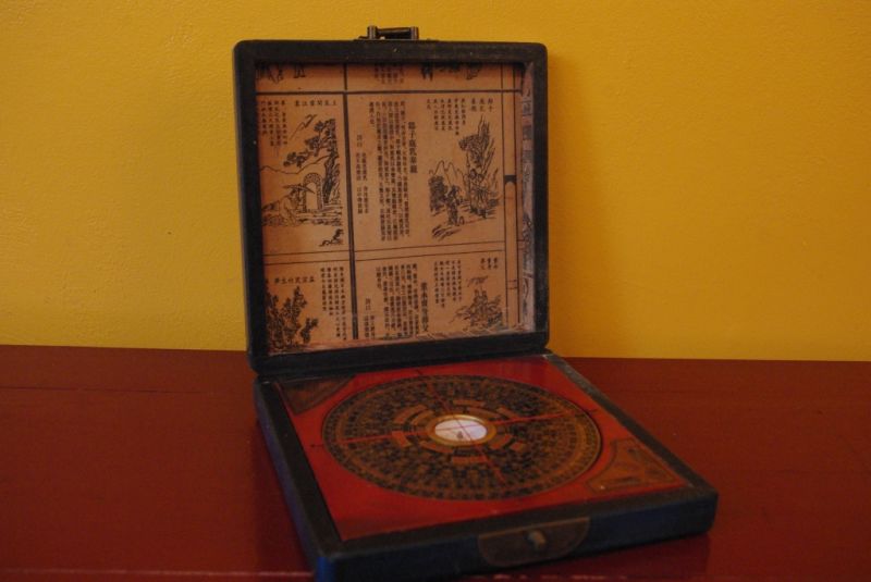 Feng Shui Kompass Blau 4