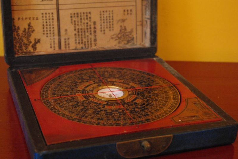 Feng Shui Kompass Blau 5