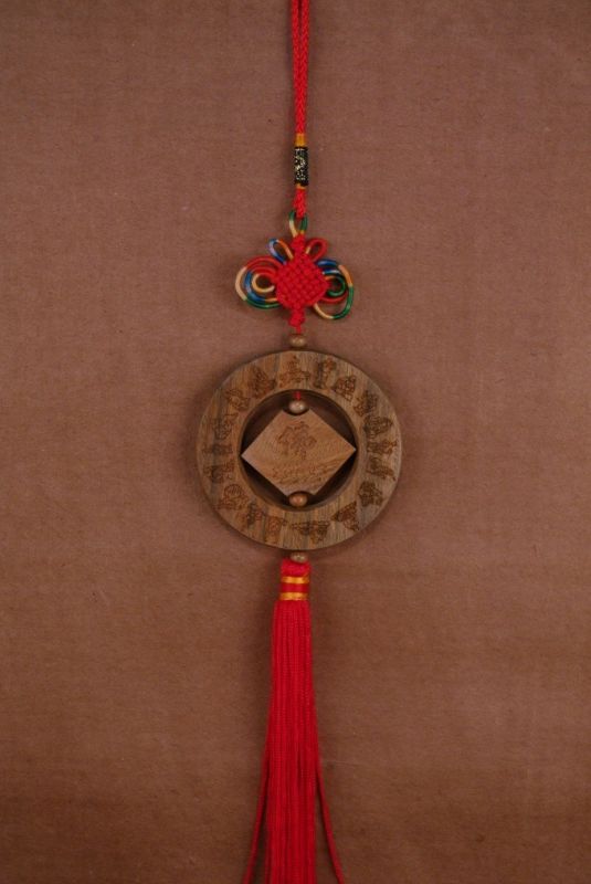 Feng Shui Pendants in Wood China 2
