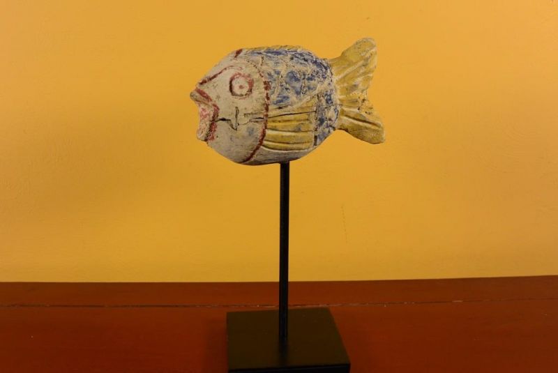 Fisch Holztiere Staturen aus Holz2
