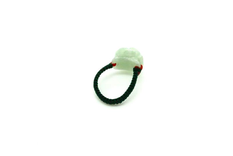 Flower Ring in Jade - Size 7,5 3