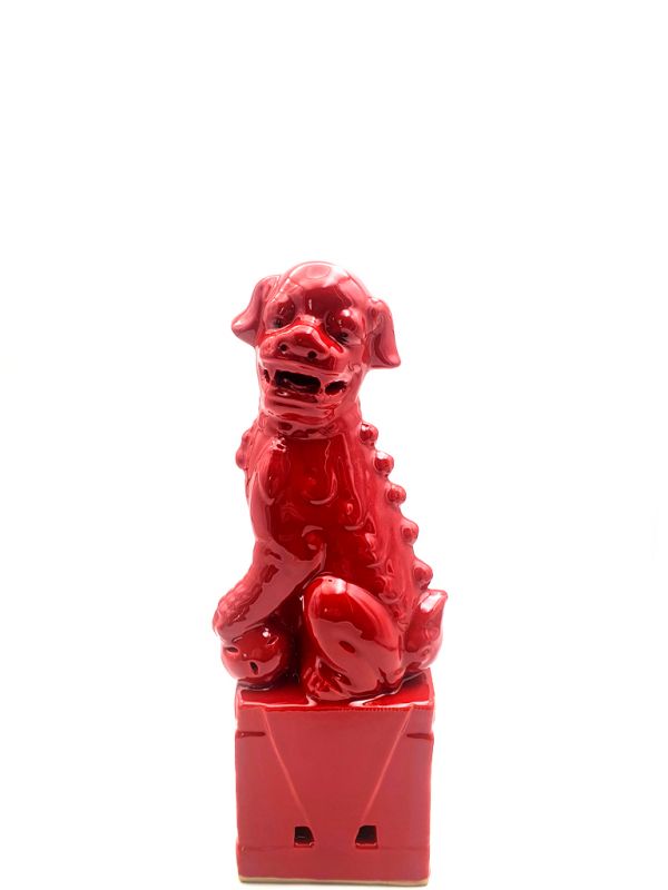 Fu Dog in porcelain - Red (sold individually) 1