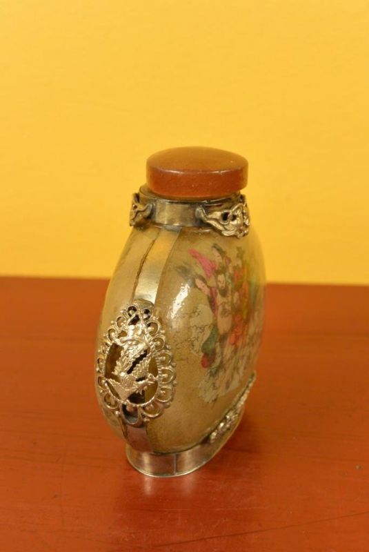 Glas Schnupftabakflasche Chinesische Mythologie 3