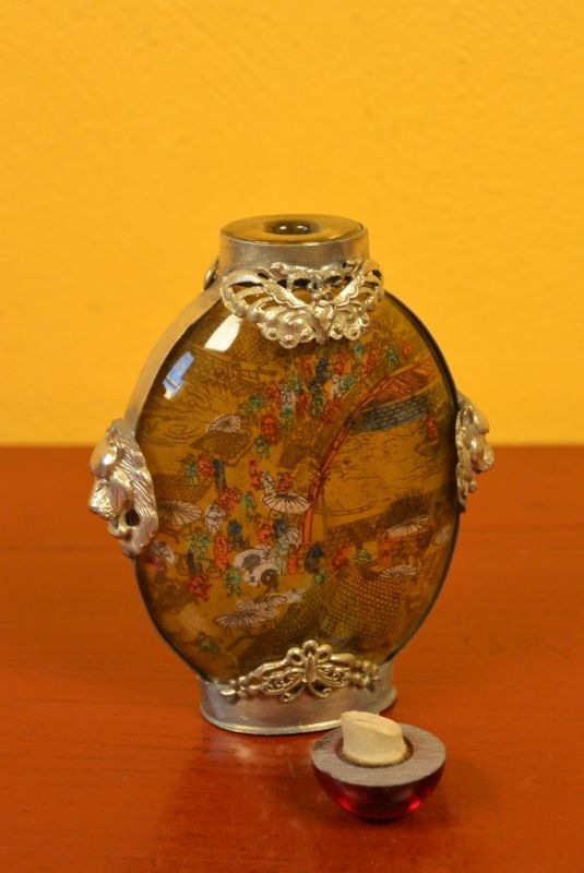 Glas Schnupftabakflasche chinesischen Markt 5