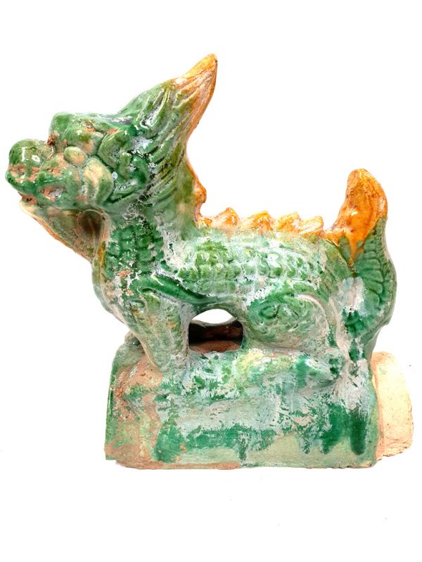 Glazed Terracotta Tang Style Roof tile - Foo Dogs 1