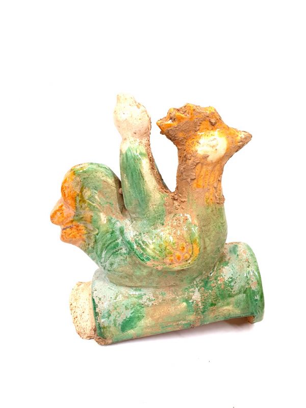 Glazed Terracotta Tang Style Roof tile -Rooster 4