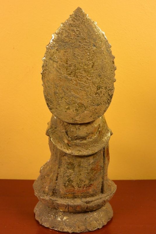 Gran Estatua de jade Diosa Guanyin sentada 5
