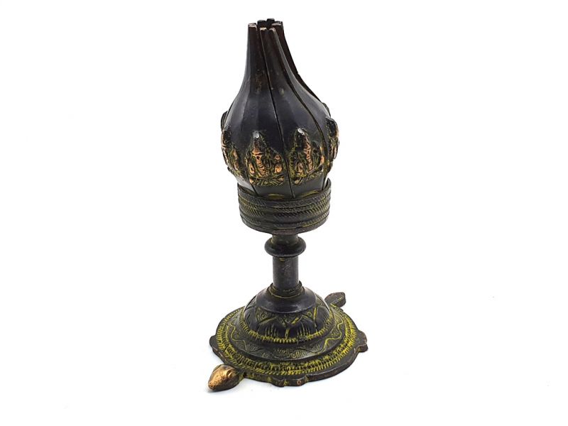 Gran Tibetano candelabro Tortuga 4