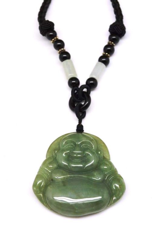 bouddha rieur en jade