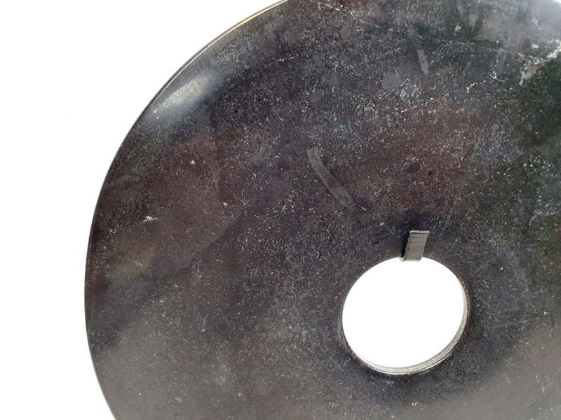 Grande disco Bi de Jade 25cm - Negro3