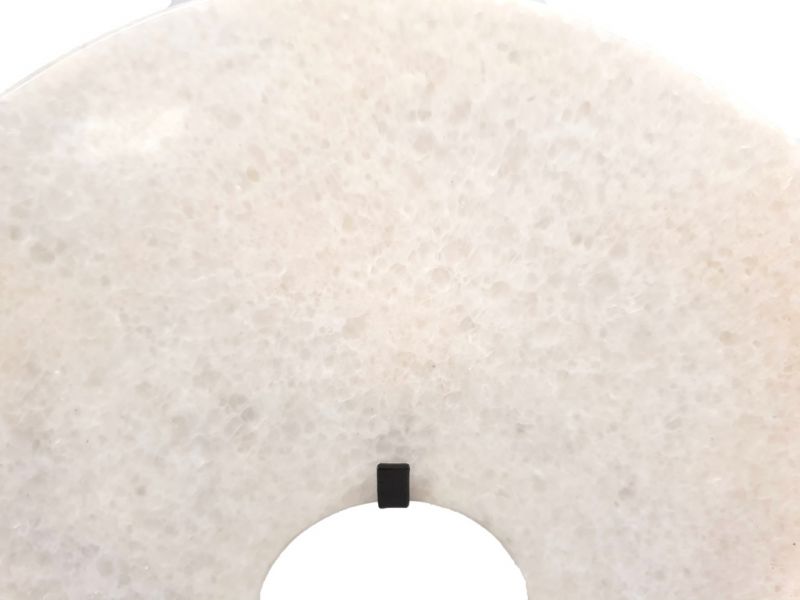 Grande disco Bi de Jade 30cm Blanco 3