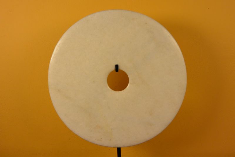 Grande disco Bi de Jade 30cm Blanco 1