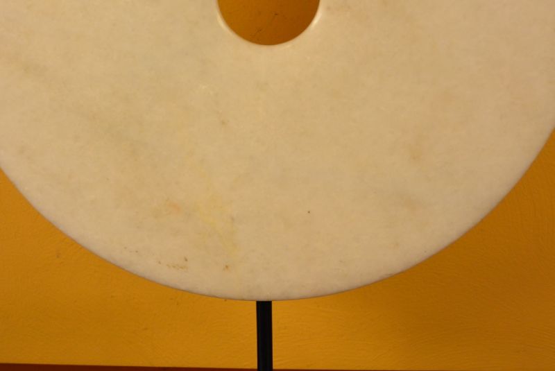 Grande disco Bi de Jade 30cm Blanco 4