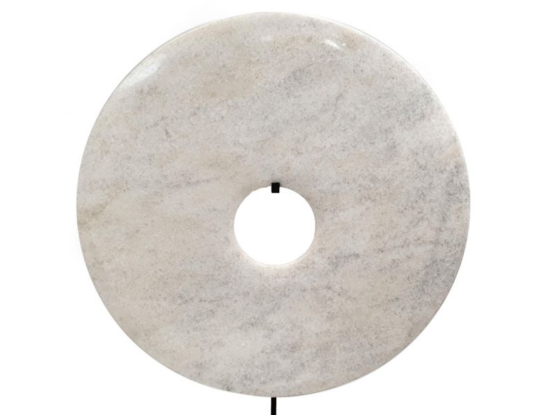 Grande disco Bi de Jade 40cm - Blanco 1